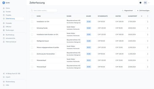 Quitto zeiterfassung 01