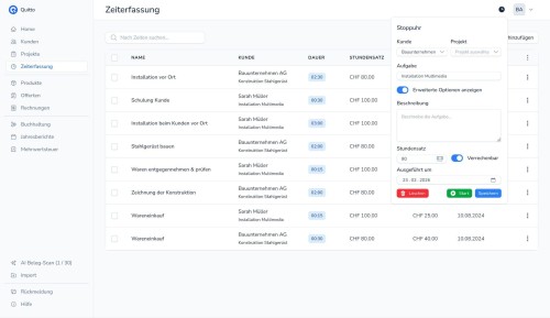 Quitto zeiterfassung 03