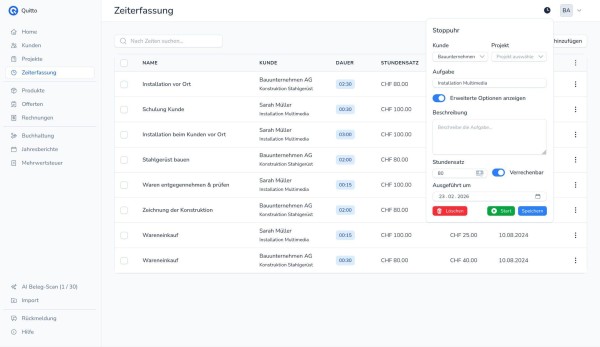 Quitto zeiterfassung 03